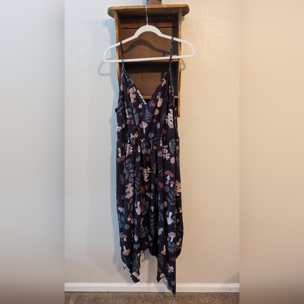 Mushroom and Floral dress